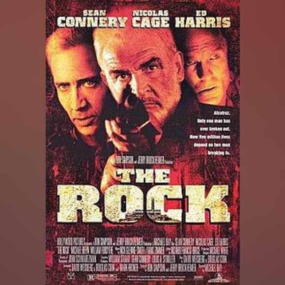 The Rock movie T shirt size small - Picture 2 of 3